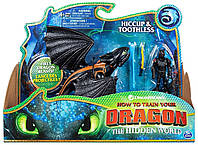 Дракон беззубик и всадник виккинг Иккинг Dragons Toothless
