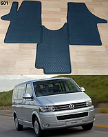 Передние коврики на Volkswagen Transporter T5 '03-15. Автоковрики EVA