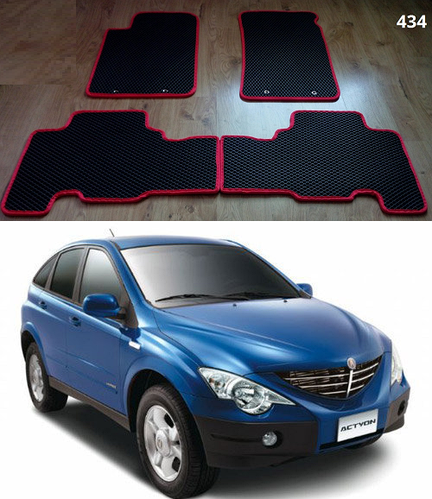 Коврики на Ssangyong Actyon '06-12. Автоковрики EVA (ID#997633360 ...
