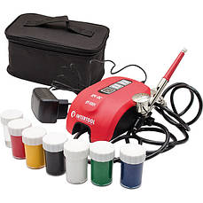 Аерограф електричний в комплекті з компресором 0,3 мм Intertool DT-5001