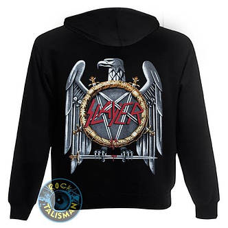 Толстовка на змійці SLAYER лого орел, фото 2