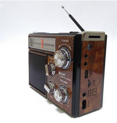 Радіо RX 553D FM/AM/SW1-2 радіоприймач для відпочинку вдома дачі, фото 3