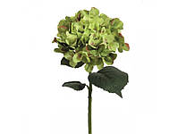 Искуственный Цветок Гортензия Жаде зеленый 56 см