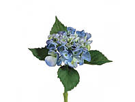 Цветок Гортензия Шорт голубой 32 см