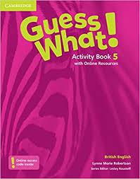 Guess What! Level 5 Activity Book with Online Resources, фото 1