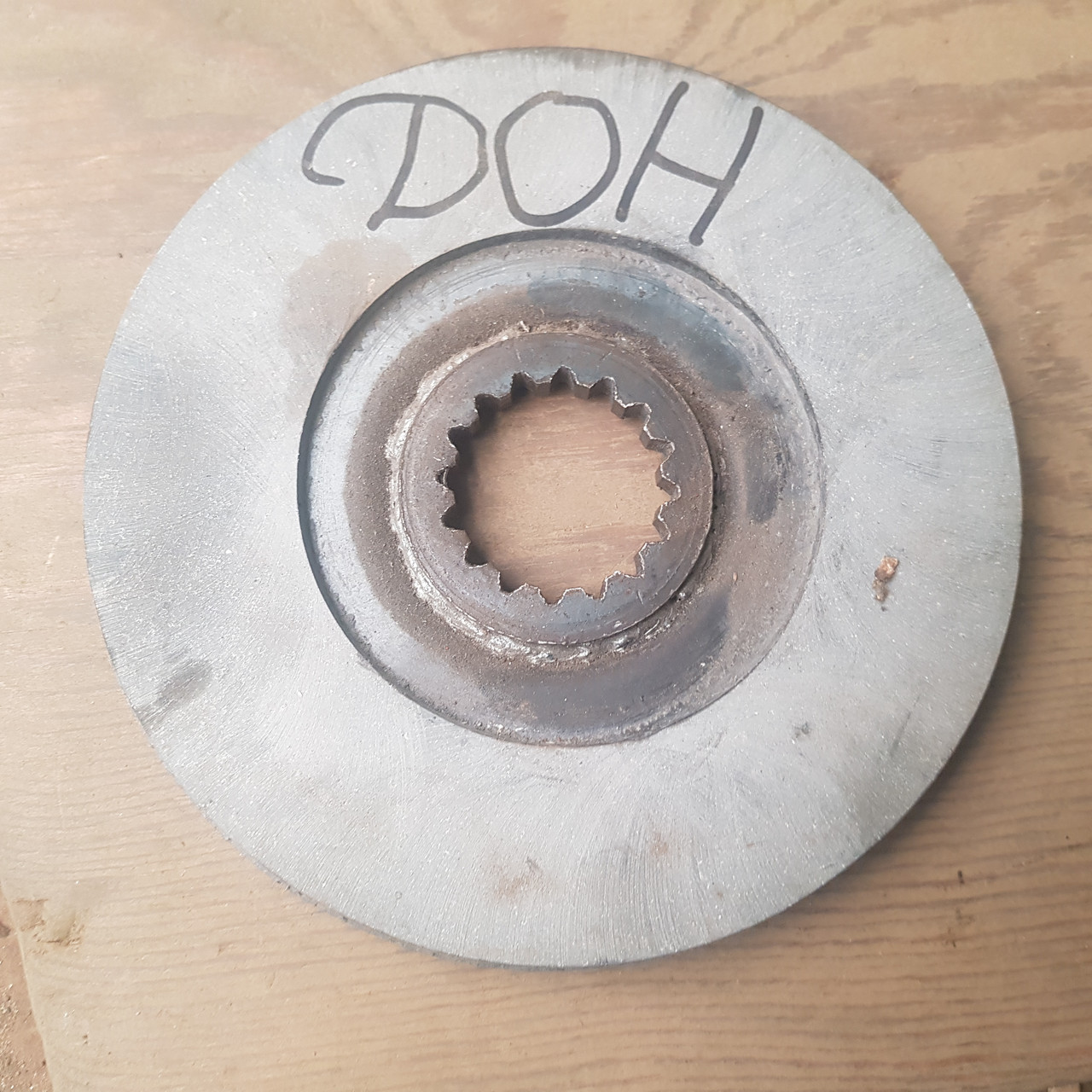 Диск гальмівний ДОН-1500 3518020-45860, фото 1