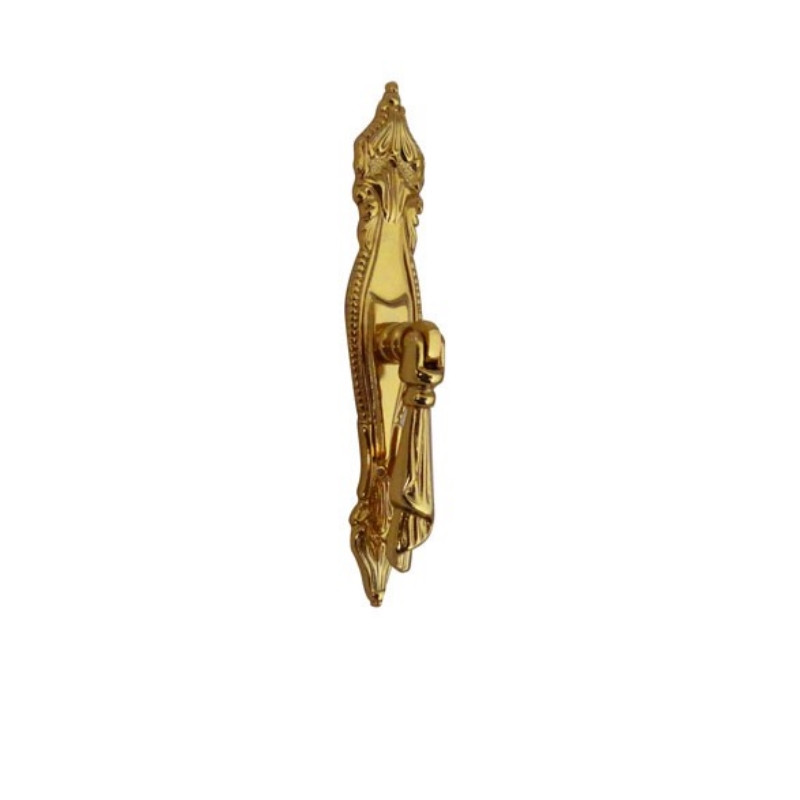 Класична ручка крапля на підкладці URB-22-303 глянсове золото