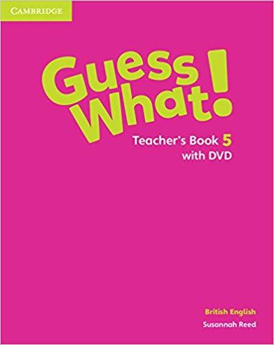 Guess What! Level 5 teacher's Book with DVD, фото 1