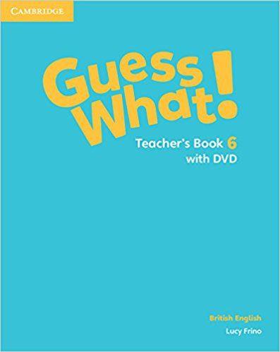 Guess What! Level 6 teacher's Book with DVD, фото 1