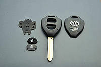 Корпус ключа Toyota Avensis, Auris, Yaris (Тойота Авенсіс, Ауріс, Ярис) 2 кнопки, TOY43