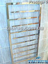 Сучасна сушарка для рушників Prestige 9/1050х450, з квадратної труби. Суворі форми. Супердизайн