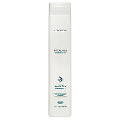 Змічнюючий шампунь з білим чаєм pH: 5.5, 300 мл - L'ANZA HEALING STRENGTH WHITE TEA SHAMPOO