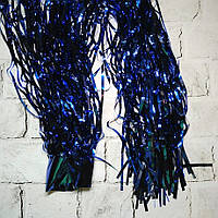 Шторка з фольги для фотозони, синя 80 см х 1,8 м