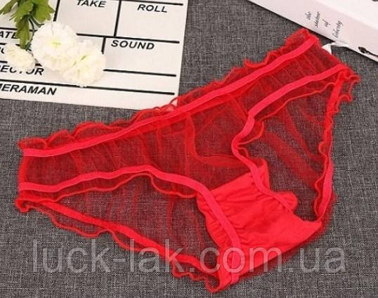 Трусики прозорі, сіточка, фото 1