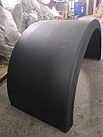 Пластикове крило, універсальне для вантажівки, на задню вісь, під спарку: 650( ширина ) X 2100 (довжина) x