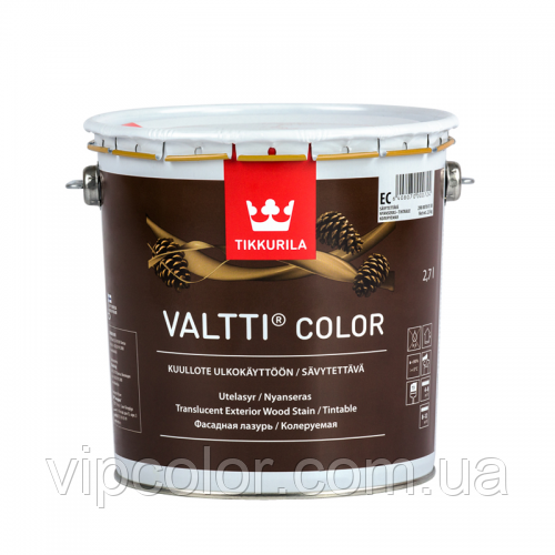 Tikkurila Valtti Color фасадна лазур на масляній основі EP 2,7 л
