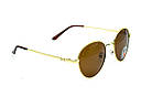 Окуляри Ray Ban Roud brown polarized, фото 4