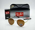 Окуляри Ray Ban Roud brown polarized, фото 5