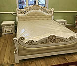 Ліжко Корона з масиву ясена, фото 2