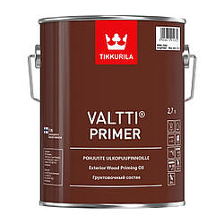 Tikkurila Valtti Primer склад грунтовки для деревини Безбарвний 2,7 л