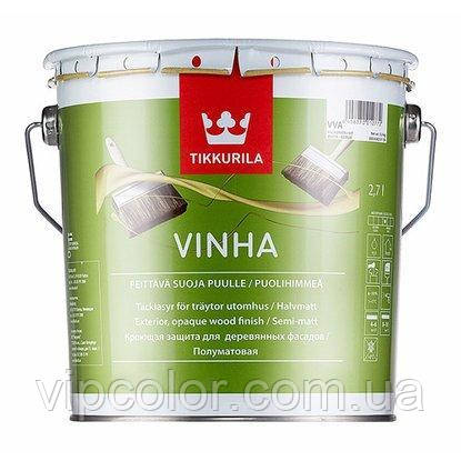 Tikkurila Vinha водорозчинна захист для зовнішніх дерев'яних поверхонь V 2,7 л, фото 1