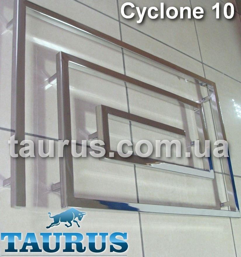 Величезна сушарка для рушників Cyclone 10/1200 з нержавіючої сталі в сучасний дизайнерський санвузол