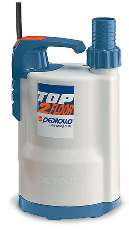 Pedrollo TOP2-FLOOR дренажний заглибний насос (однофазний)