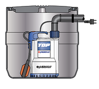 Pedrollo SAR 40 RXm2/20 канализационная насосная станция