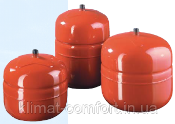 ER-8 CE розширювальний бак для системи опалення зварювальної конструкції з фіксованою мембраною