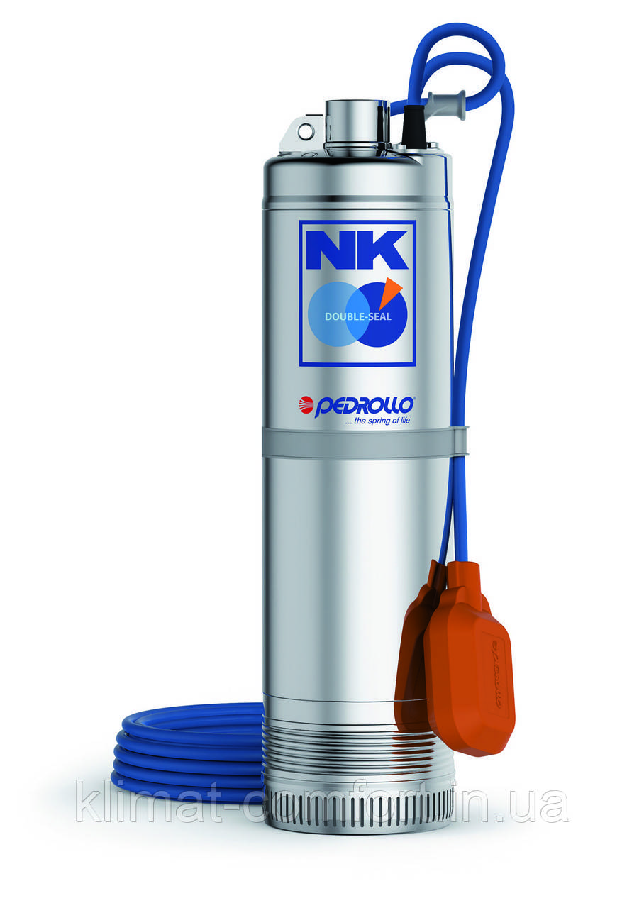 NKm 4/3-GE колодяний моноблоковий багатоступеневий насос з поплавцем (однофазний)