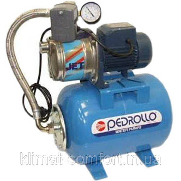 Насосна станція Pedrollo JCRm 1A — 50 CL HYDROFRESH на 50 л баку