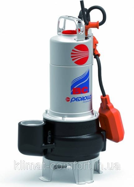 BCm 10/50 двоканальний заглибний насос для стоків із відходами