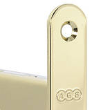 Замок AGB MEDIANA EVOLUTION WC, золото (латунь), фото 2