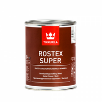 Tikkurila Rostex Super грунтовка быстросохнущая Красно-коричневый 3 л