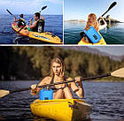 Гермомішок водонепроникна сумка Ocean Pack 30L жовтогаряча, фото 5