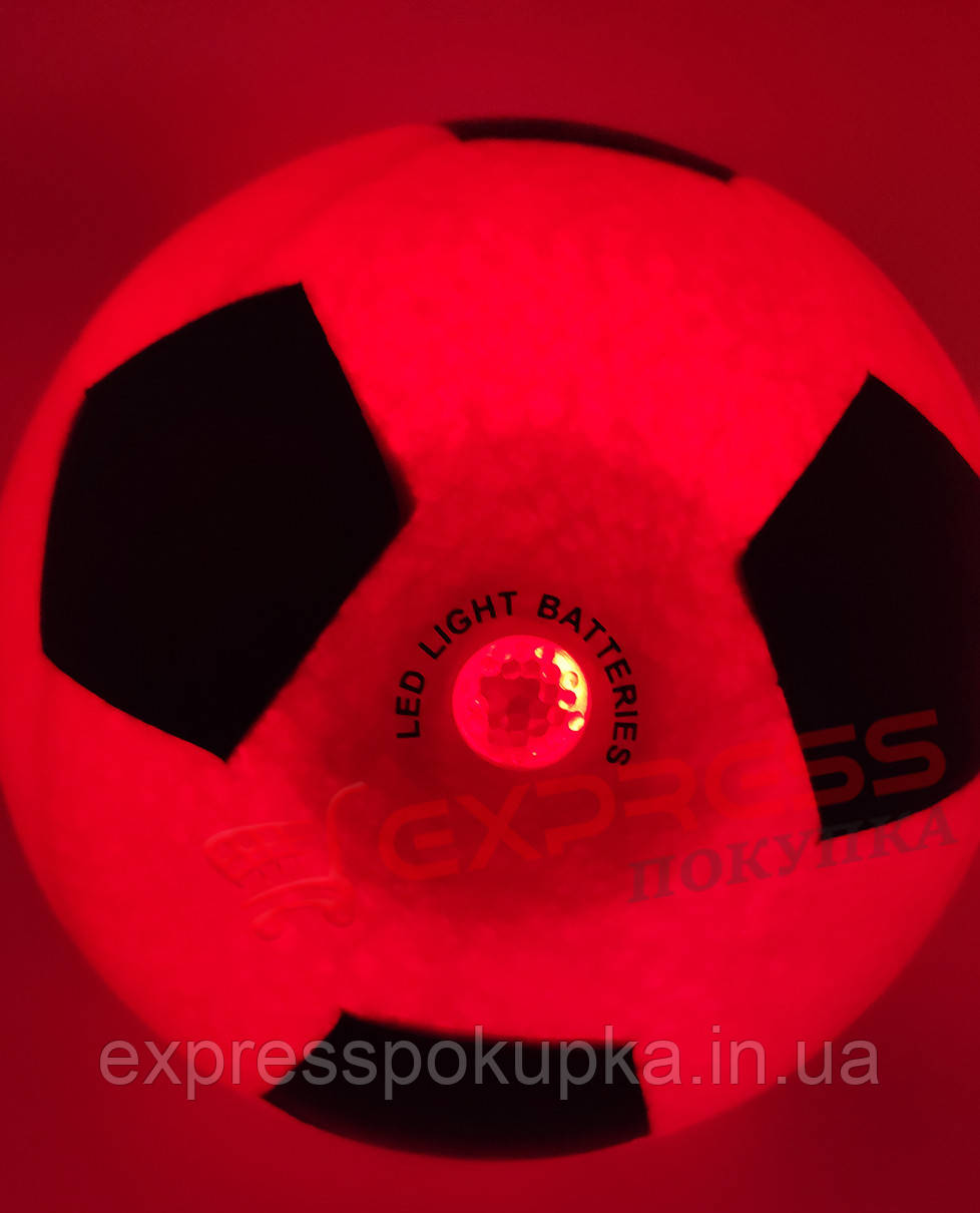 Футбольний М'яч з LED Підсвічуванням NightBall | Світиться м'яч
