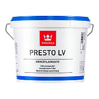 Tikkurila Presto LV Märkätilatasoite влагостойкая шпатлевка 3л