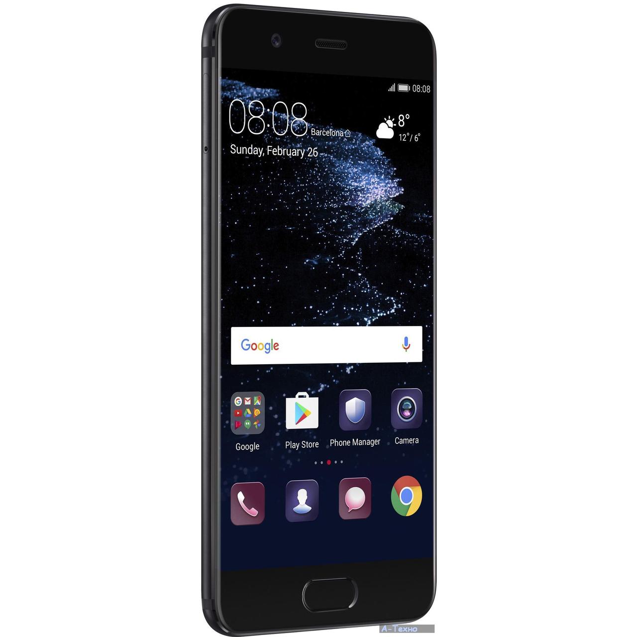 Смартфон HUAWEI P10 64GB Black (51091QAW)