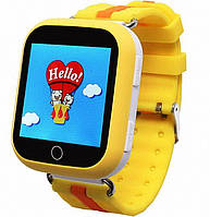Детские умные смарт часы Smart Baby Watch Q100s с GPS трекером orange