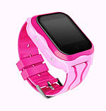 Smart baby watch A32 Дитячий розумний годинник pink, фото 2