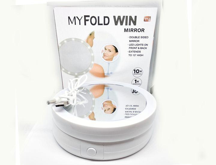 Дзеркало жіноче з підсвічуванням, фото 1