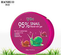 Гель с экстрактом улитки Hanhuo Snail Moisture Soothing Gel 95% Purity 300 g