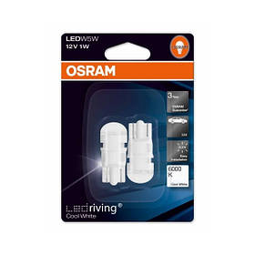 Світлодіодні лампи Osram W5W T10 6000 K