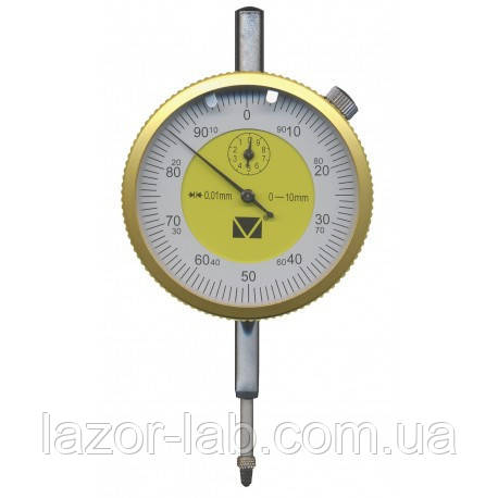 Індикатор годинникового типу Мікротех ИЧ-3-0.01 мм (КТ 0: ±0,010) Держреєстр №У1987-95, Україна