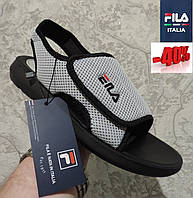 Женские босоножки, летние сандалии Fila. Италия. Серые