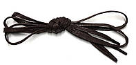 Шнурки Темно коричневый пропитаные плоские 100см 5мм Kiwi