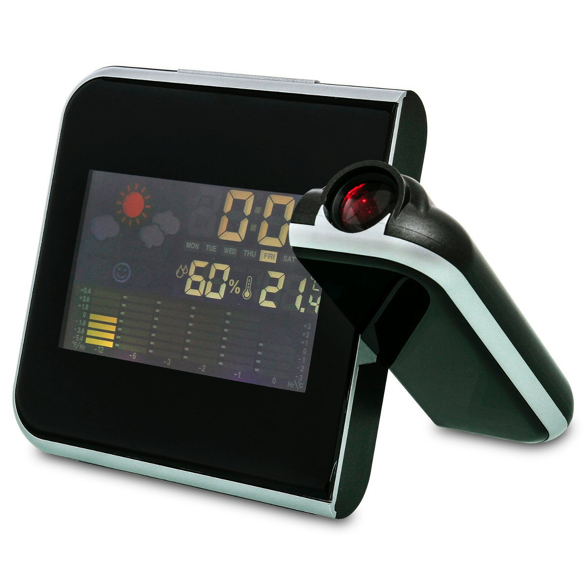 Годинник-метеостанція з проектором часу DS-8190