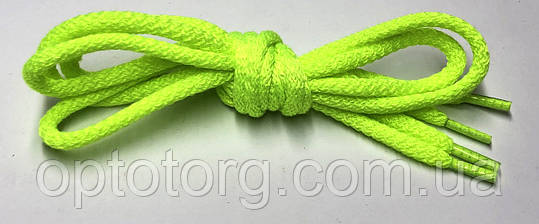 Шнурки Салатовий круглі 100см 5мм Kiwi, фото 1
