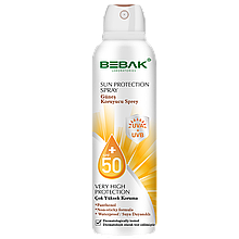 Сонцезахисний спрей з SPF 50+ Sora Cosmetics Bebak 150 мл (4315016)