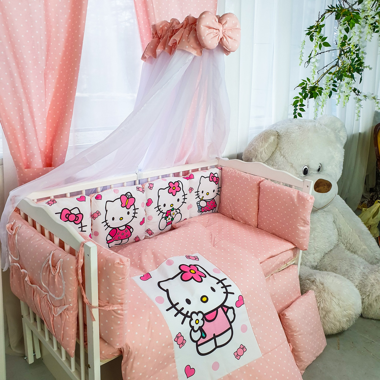 Детское постельное бельё Hello Kitty - фото 4 - id-p998047932